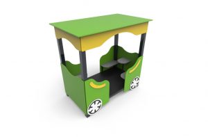 Pociąg pędziwiatr - wagonik 1 zielony