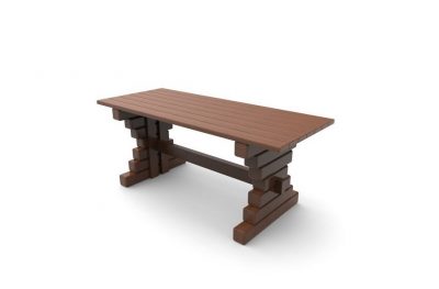 Mała architektura Stół drewniany