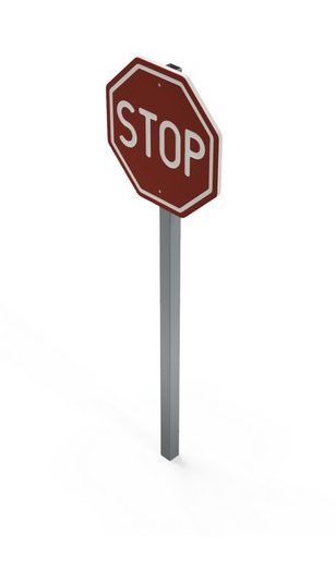znak drogowy - stop