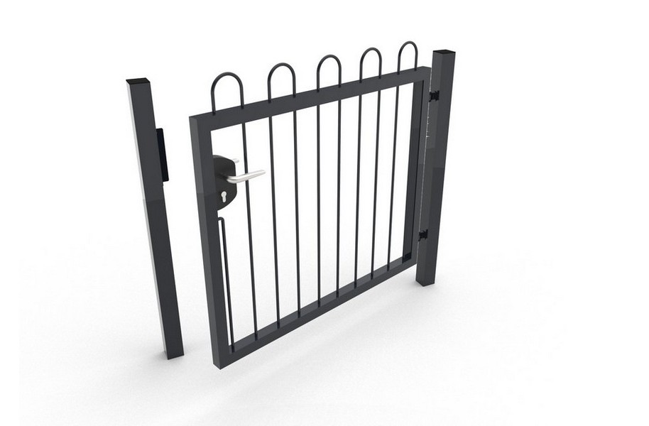 Steel gate