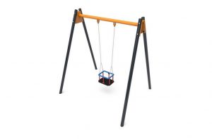Single steel swing