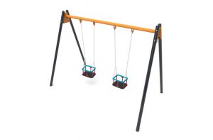 Double steel swing