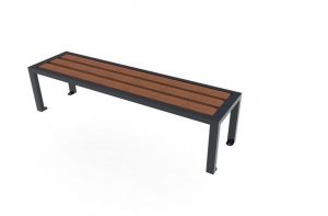 Bench without backrest 1
