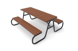 Steel table bench 1
