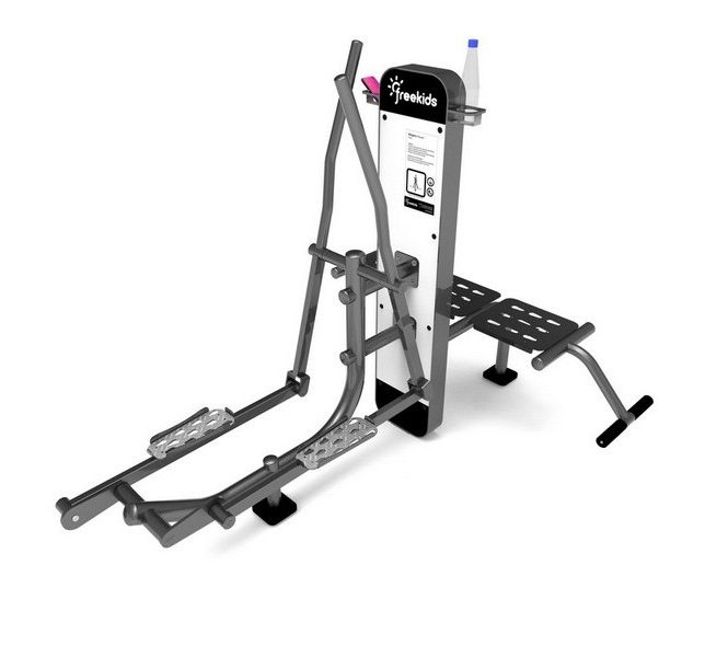 Cross trainer + Exercise bench