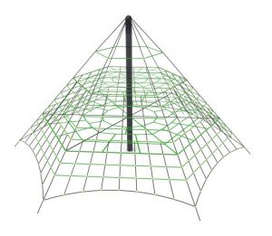 Пирамида большая h=4,0м 2