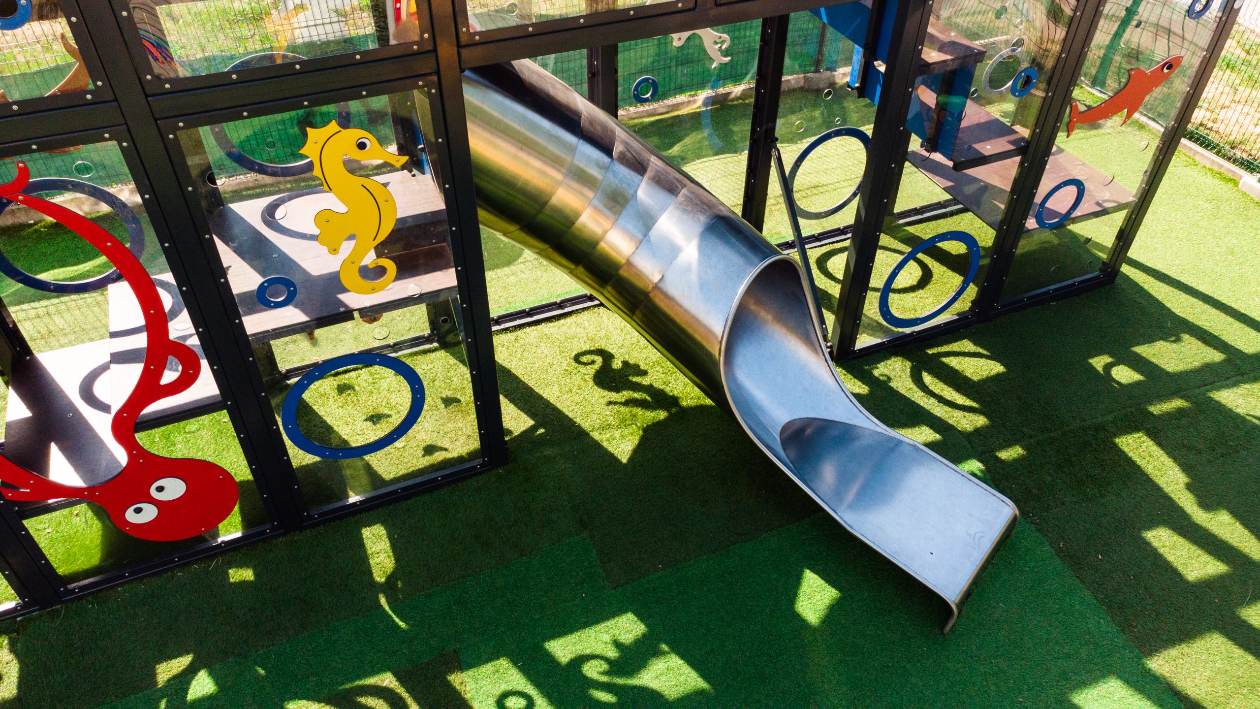 nowoczesne zjeżdżalnie