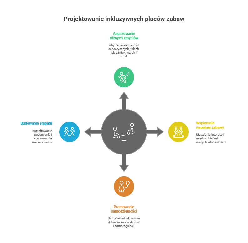 Jak zaprojektować dostępny plac zabaw